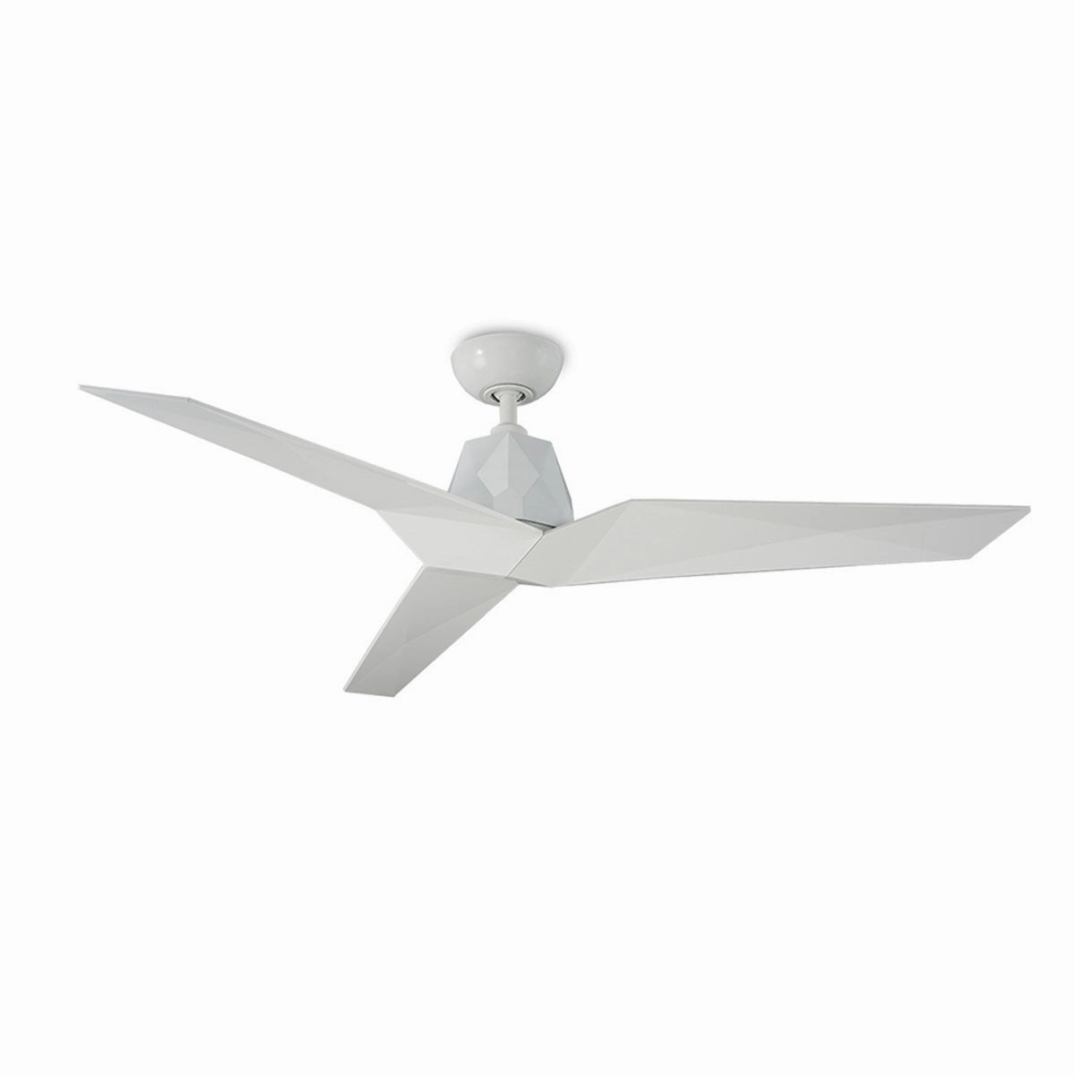 Vortex 60"Ceiling Fan Gloss White weatherproof fans for outdoor environments