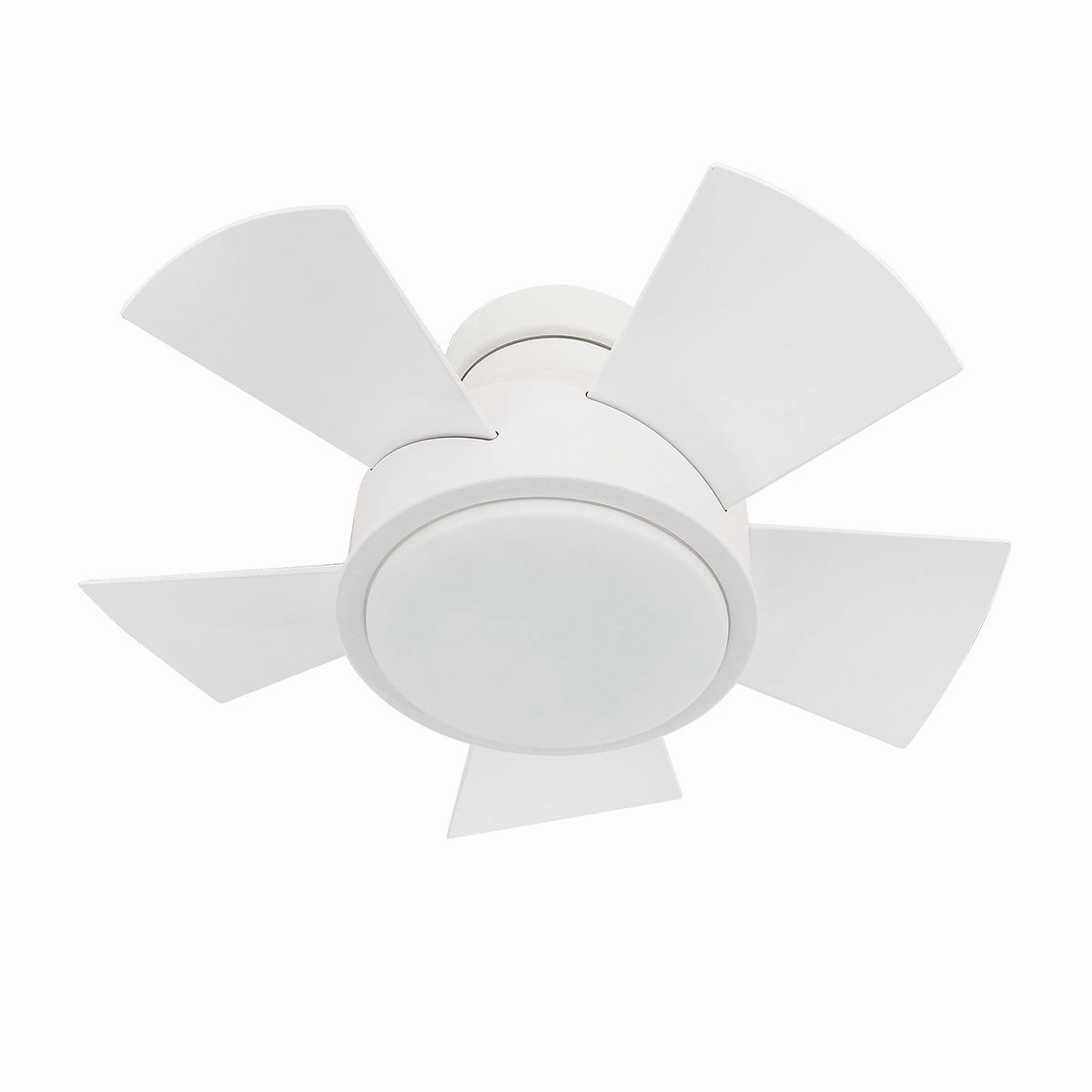 Vox 26"Ceiling Fan Matte White lightweight fans for moving around easily