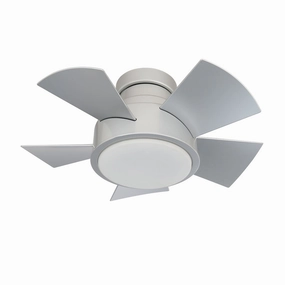 Vox 26"Ceiling Fan Titanium Silver space-saving huggers with modern style