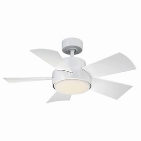 Vox 38"Ceiling Fan Matte White best small fans for home and travel