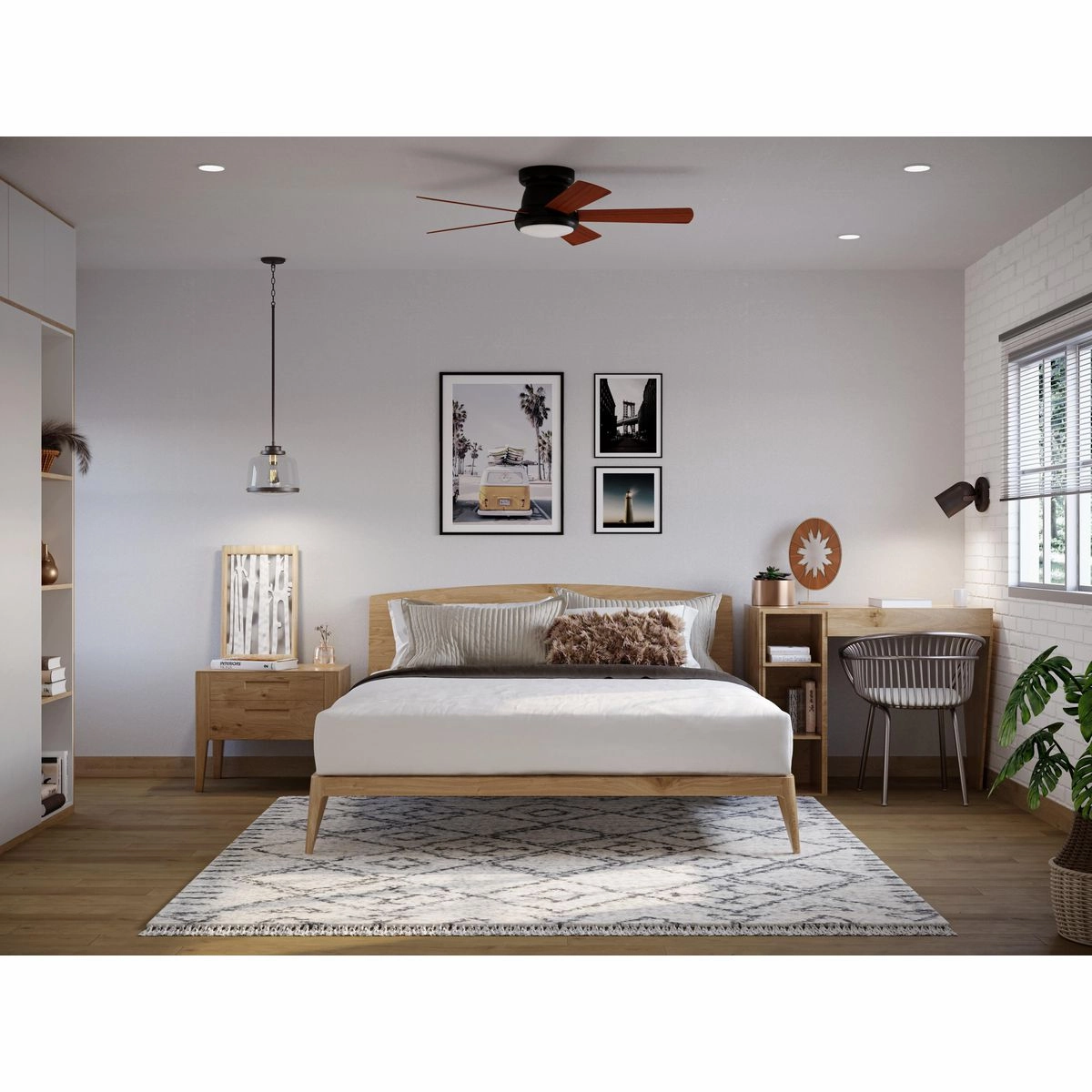 Vox 52"Ceiling Fan Antique Bronze
