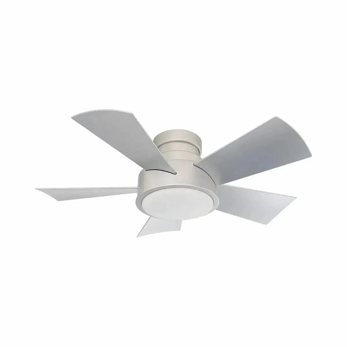 Vox Indoor/Outdoor 5-Blade 38" Smart Flush Mount Ceiling Fan with LED Light Kit and Remote Control