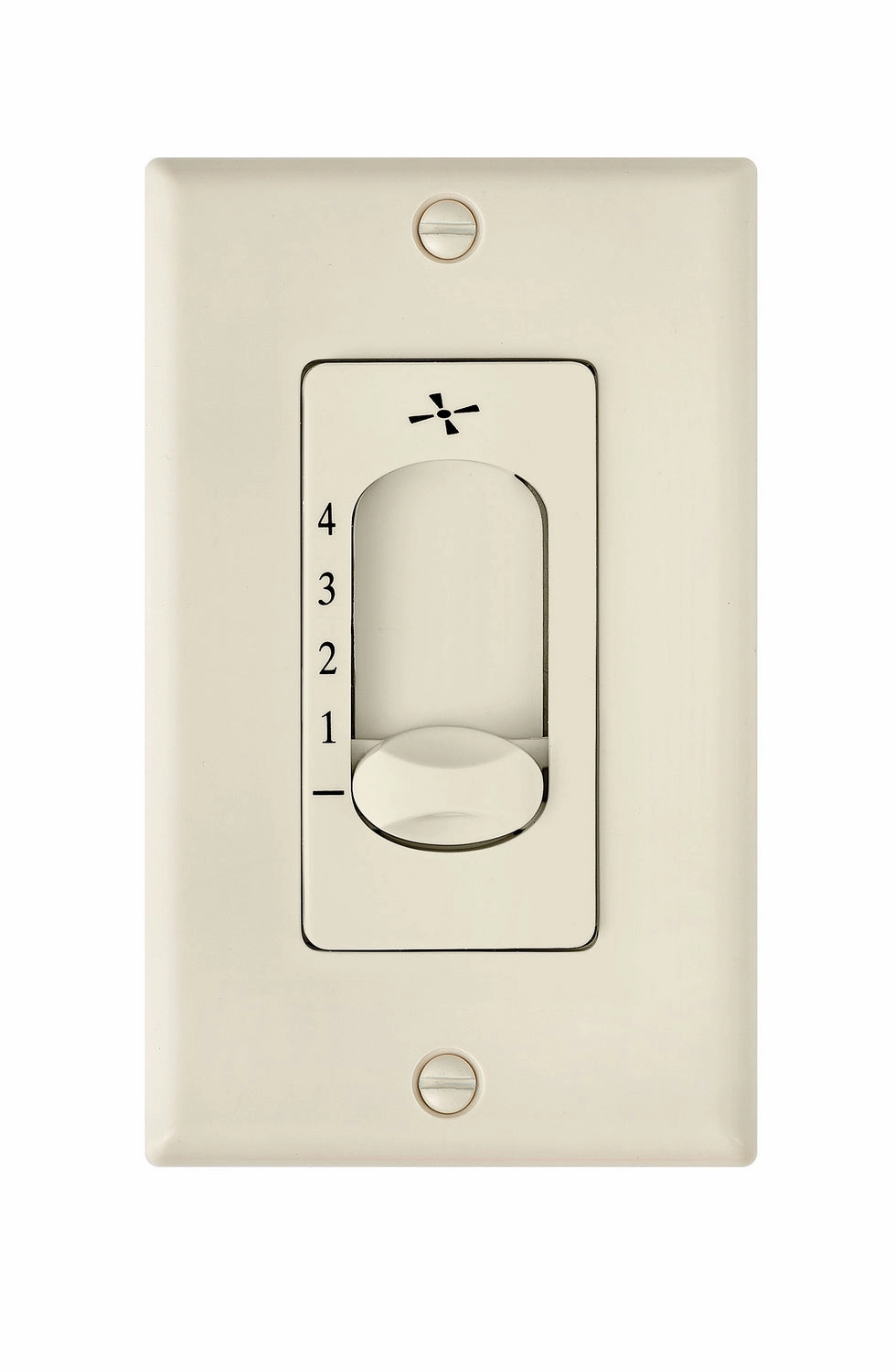 wall Control 4 Spd Slide Wall Contol Almond high-speed electric fans for better airflow