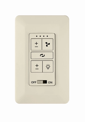 Wall Control 4Spd DC Wall Control Almond high-speed electric fans for better airflow
