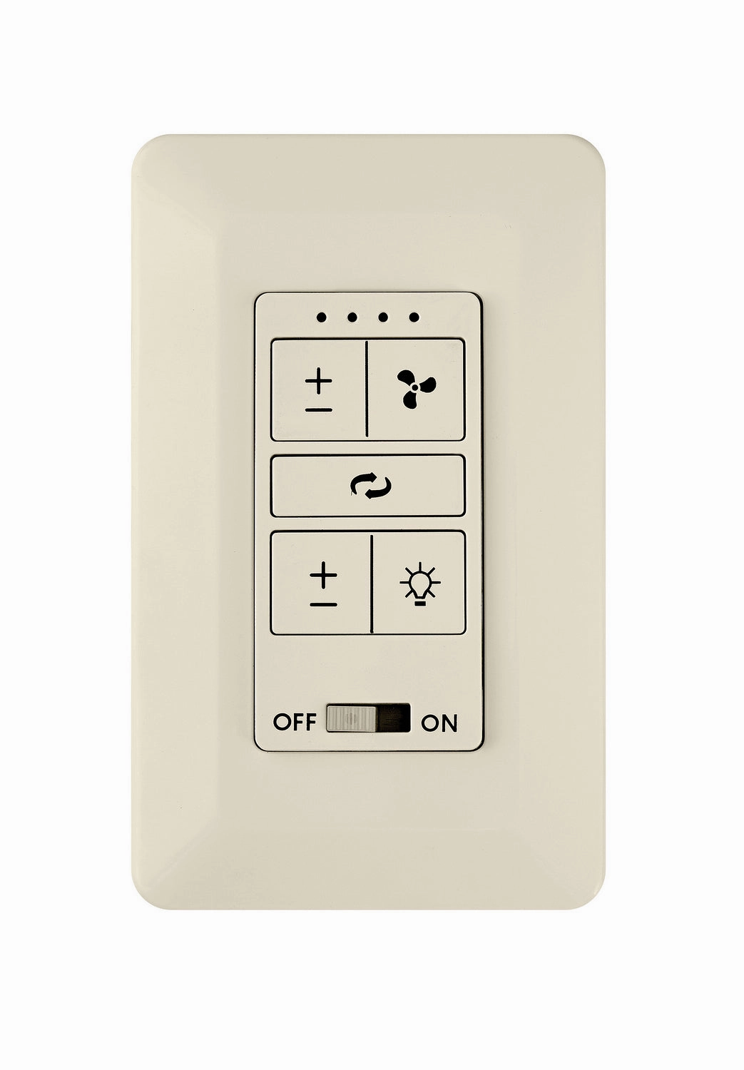 Wall Control 4Spd DC Wall Control Almond high-speed electric fans for better airflow
