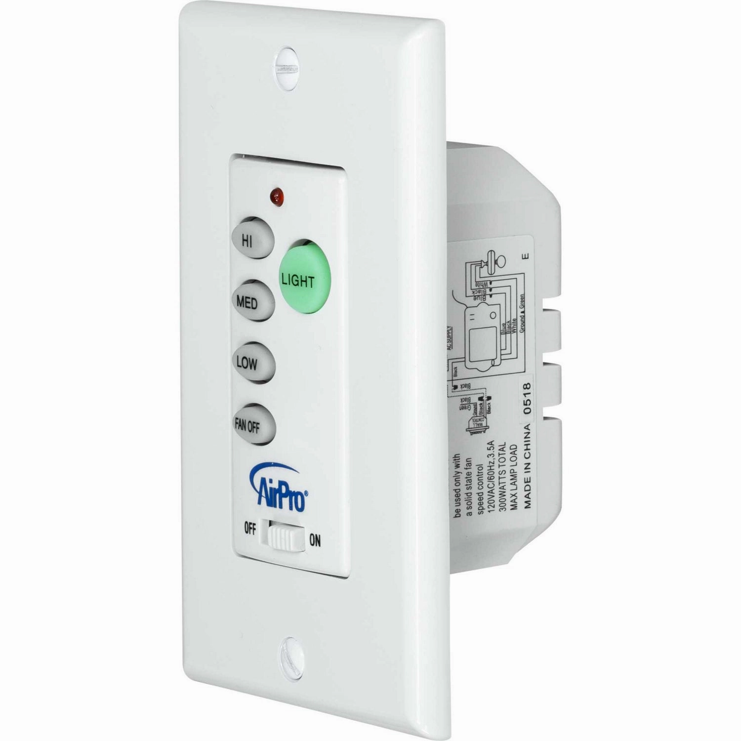Wall Remote Wall Control White