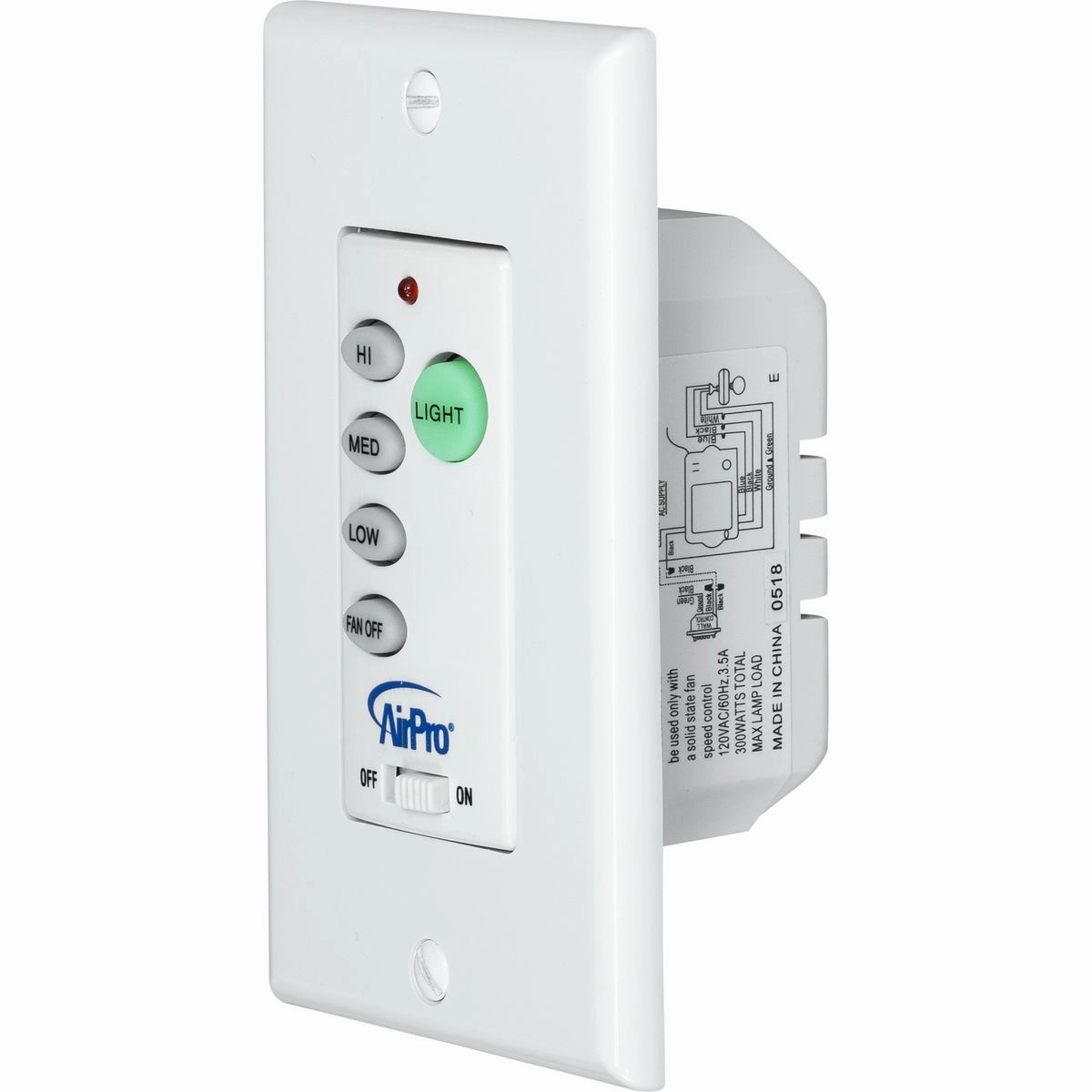 Wall Remote Wall Control White