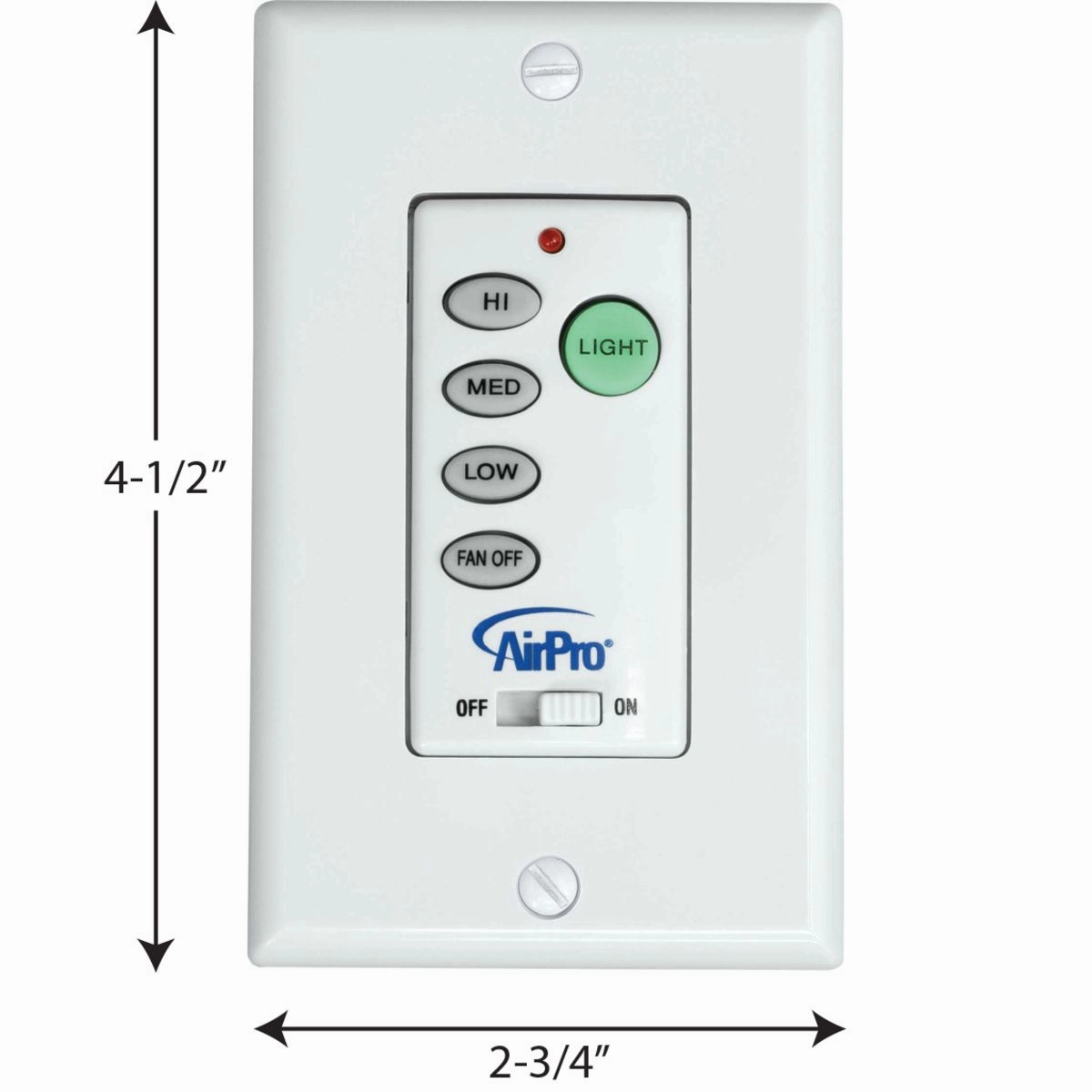 Wall Remote Wall Control White
