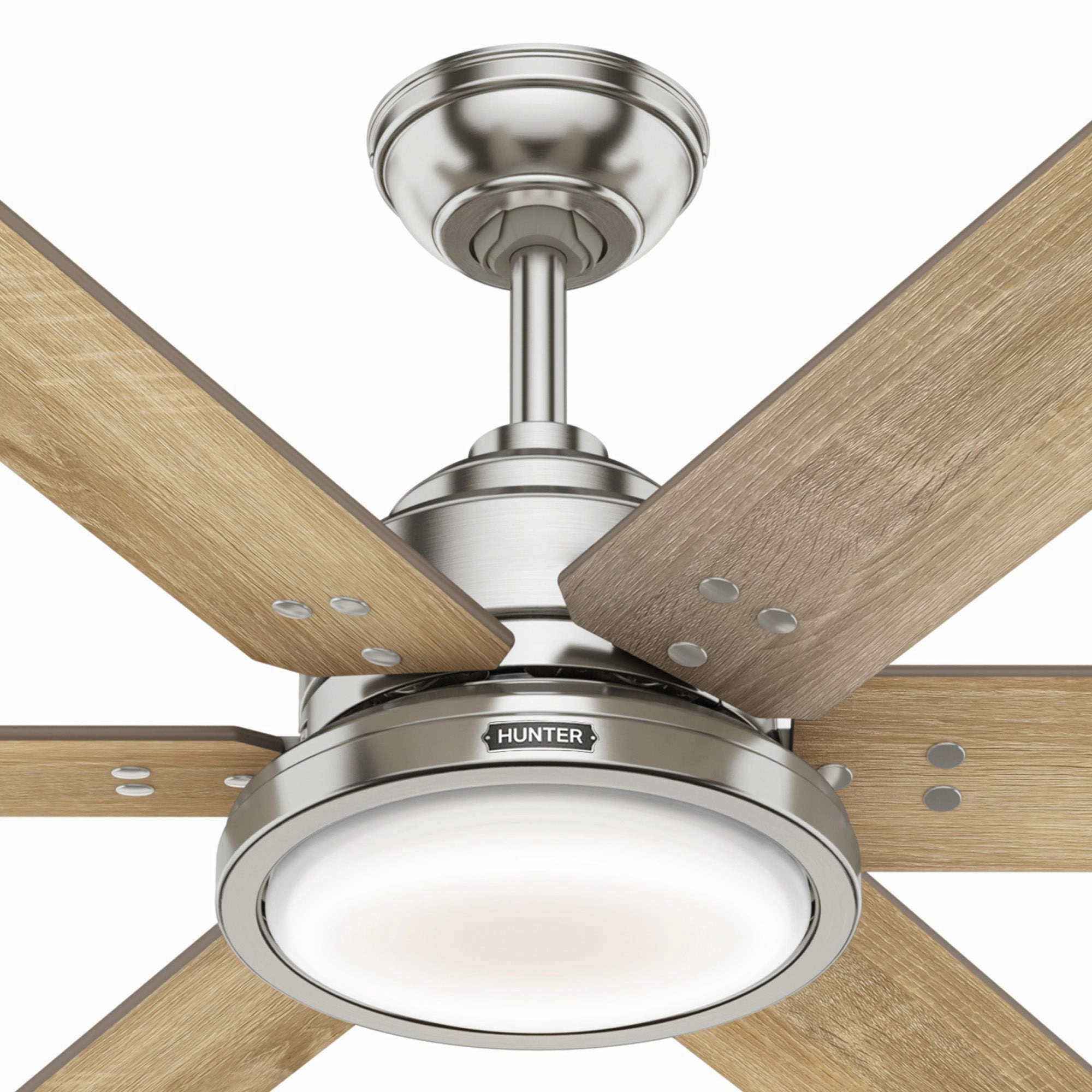 Warrant 60"Ceiling Fan Brushed Nickel