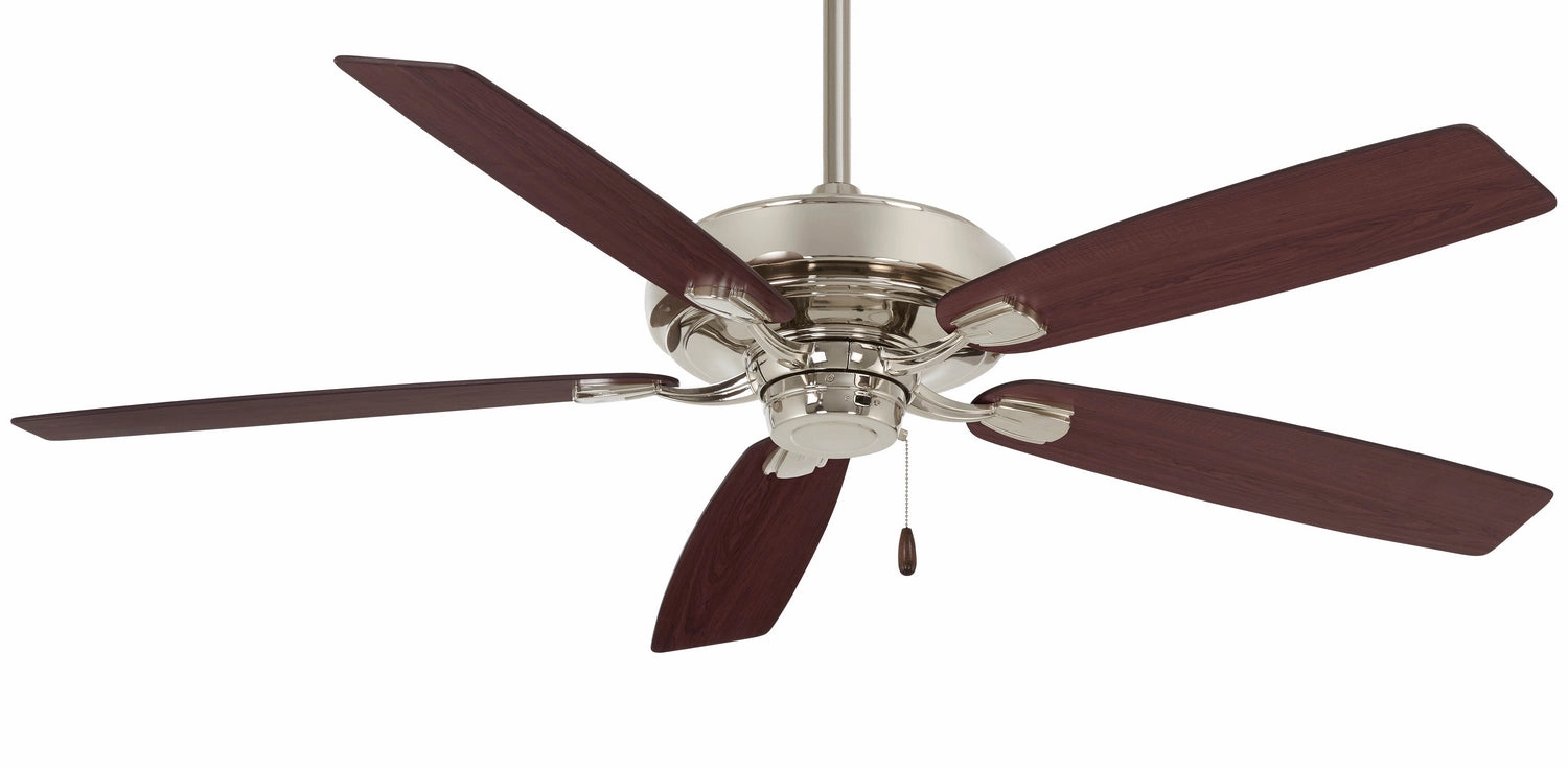 Watt 60"Ceiling Fan Polished Nickel versatile medium fans for any space