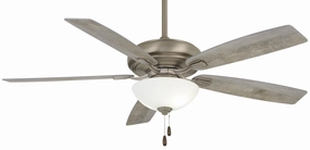 Watt Ii Led 60"Ceiling Fan Burnished Nickel compact medium fans for desks and counters