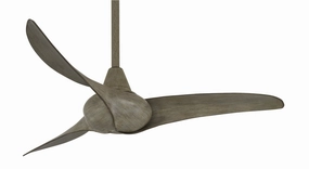 Wave 44" 44"Ceiling Fan Driftwood sleek design electric fans for modern homes