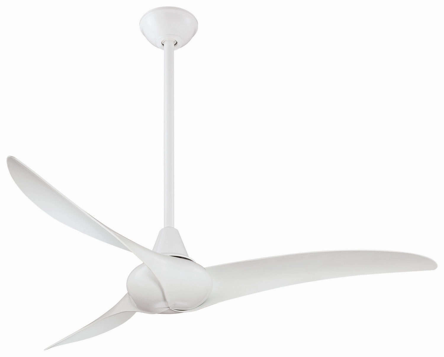 Wave 52" 52"Ceiling Fan White multi-speed fans with easy controls