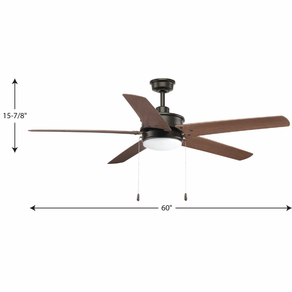 Whirl 60" Ceiling Fan Antique Bronze