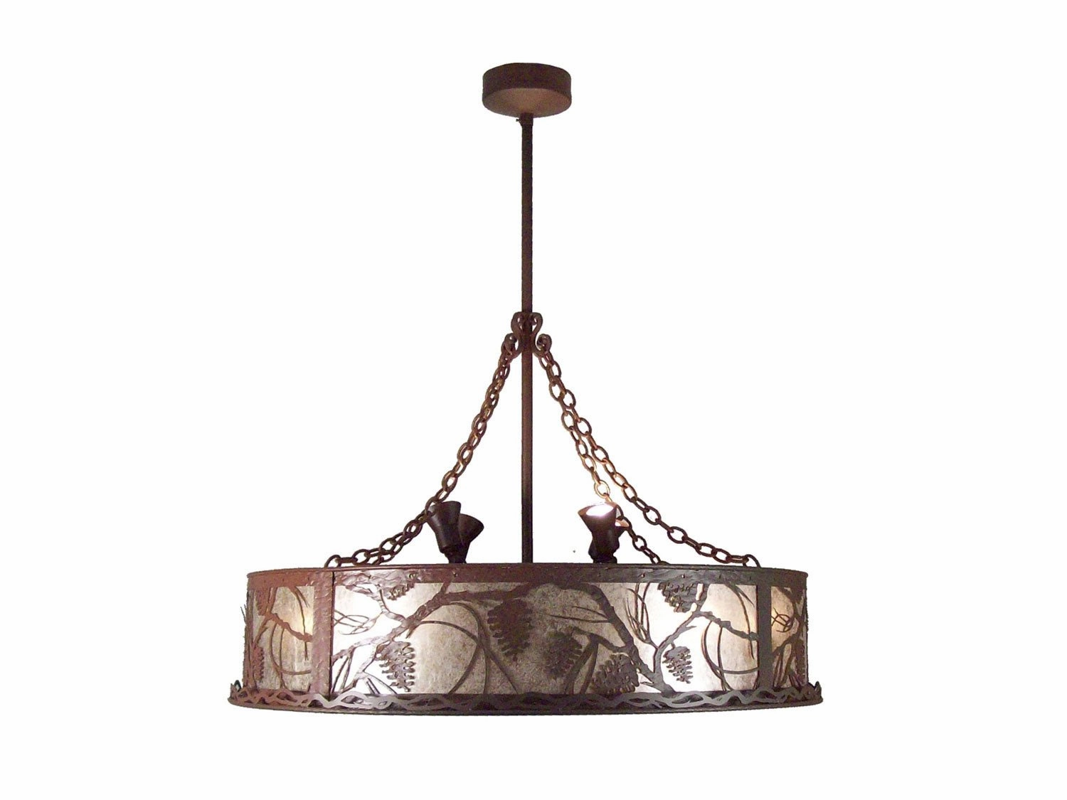 Whispering Pines 12 Light Chandelier quiet small fans for desk or nightstand