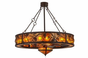 Whispering Pines 19 Light Chandel-Air quiet small fans for desk or nightstand
