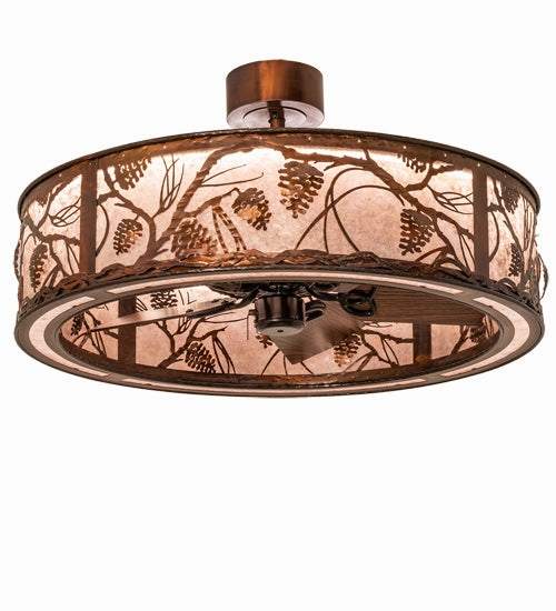 Whispering Pines LED Chandel-Air compact electric fans for small spaces