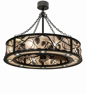 Whispering Pines LED Chandel-Air compact small fans for bedrooms