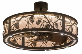 Whispering Pines LED Chandel-Air compact electric fans for small spaces