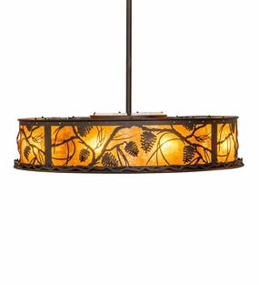 Whispering Pines LED Chandel-Air low-noise fans for peaceful environments
