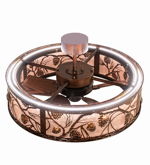 Whispering Pines LED Chandel-Air