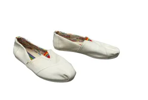 White Shoes Flats Other Toms, Size 6.5 toms