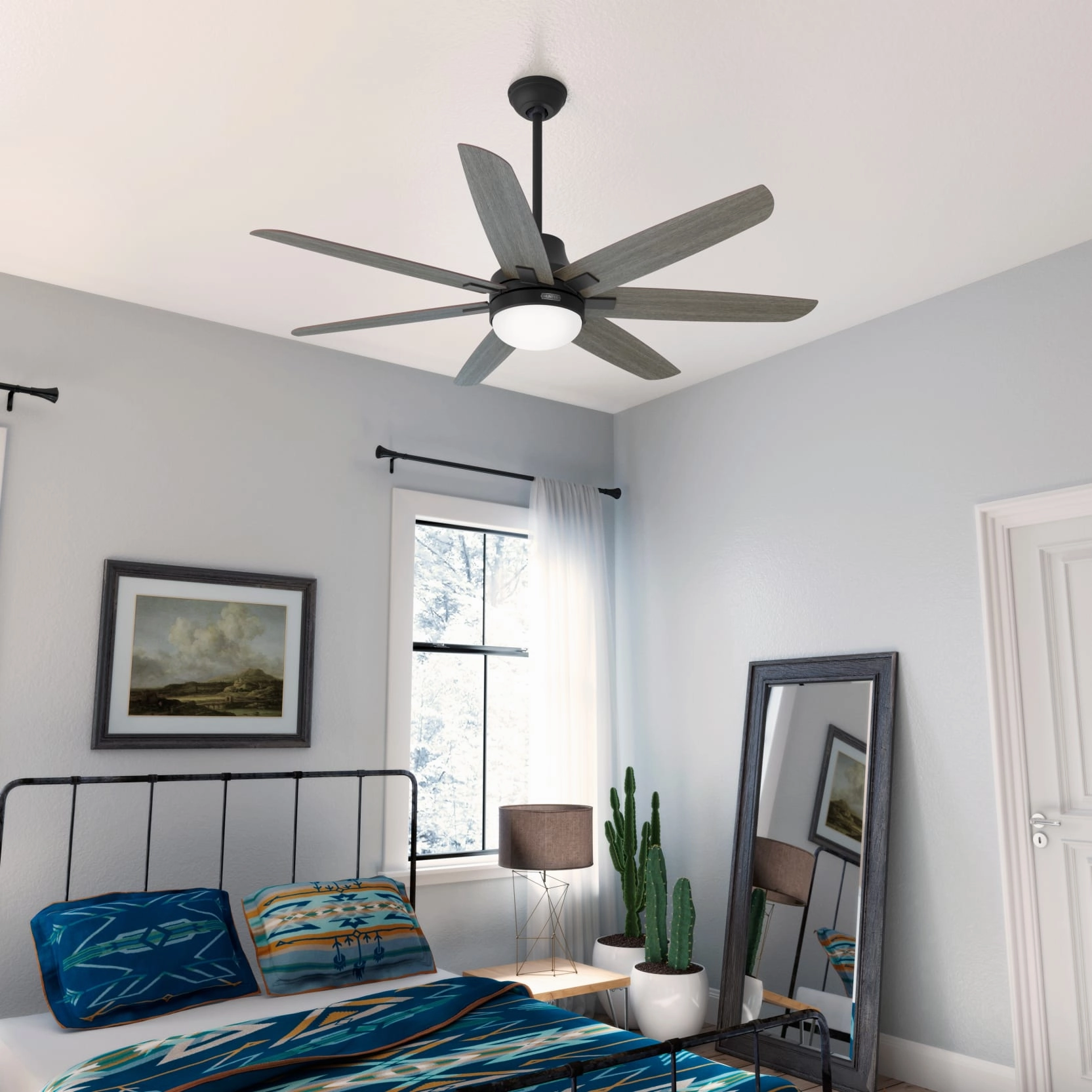 Wilder 60"Ceiling Fan Matte Black