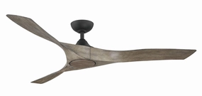 Willow 60"Ceiling Fan Matte Black outdoor exterior fans for patio cooling