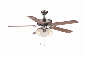 Wind River Dalton 52" 3 Light Pull Chain Ceiling Fan with 39W LED adjustable indoor fans for better cooling