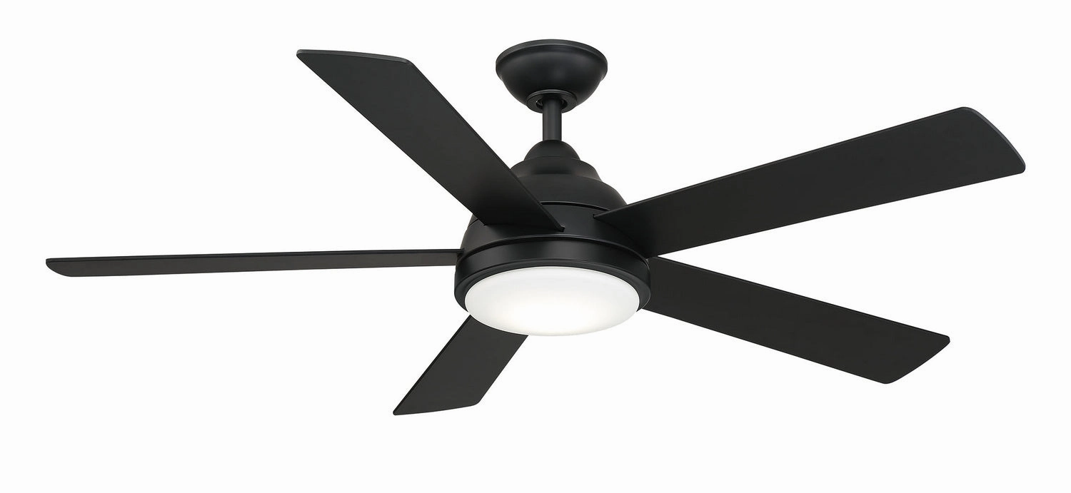 Wind River Neopolis 52" Indoor/Outdoor Ceiling Fan with CCT 17W LED and Remote Ceiling fan with adjustable speed settings