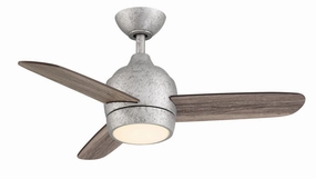 Wind River The Mini 36" Indoor/Outdoor Ceiling Fan with CCT 14W LED and Remote outdoor fans store with multiple collections
