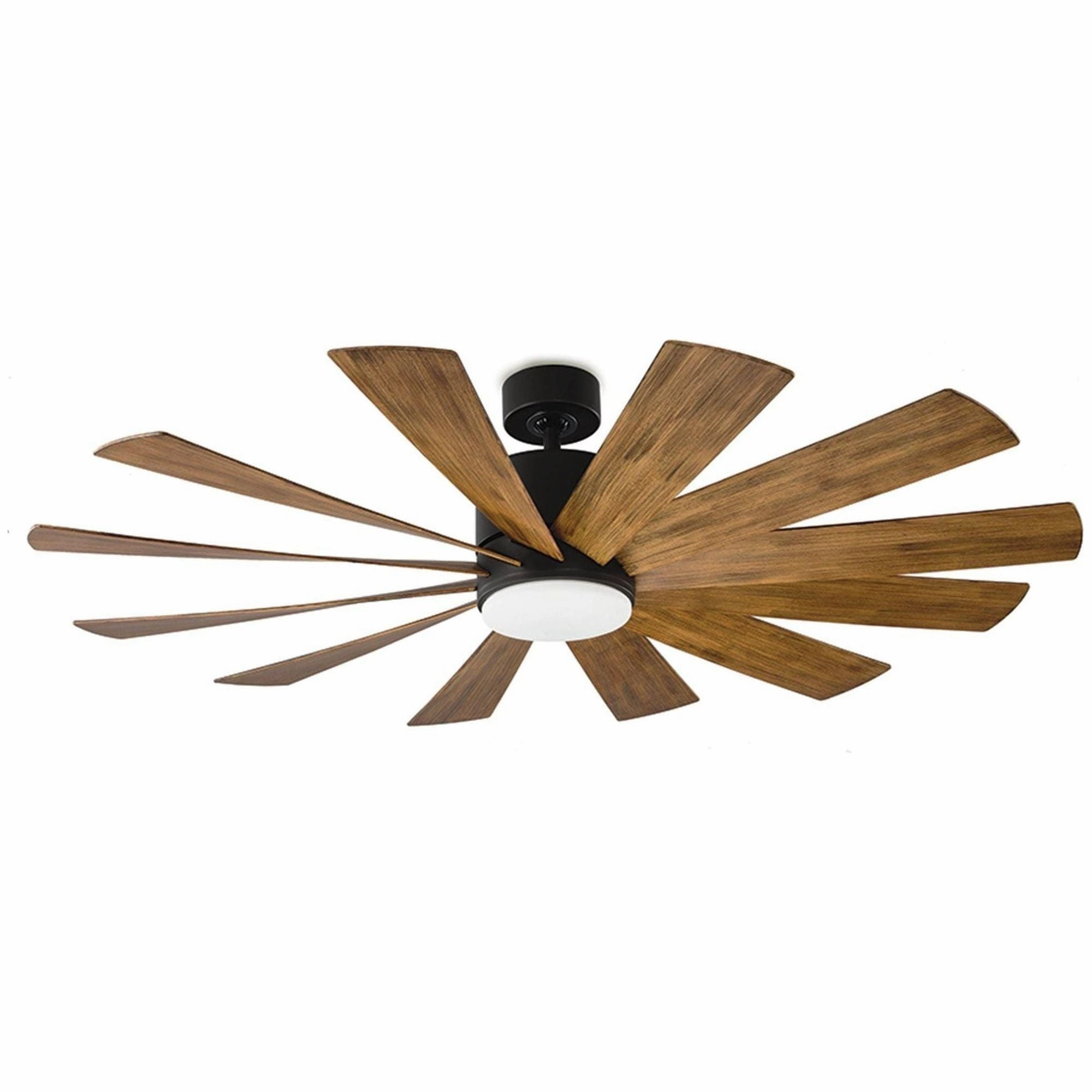 Windflower Indoor/Outdoor 12-Blade 60" Smart Ceiling Fan with LED Light Kit
