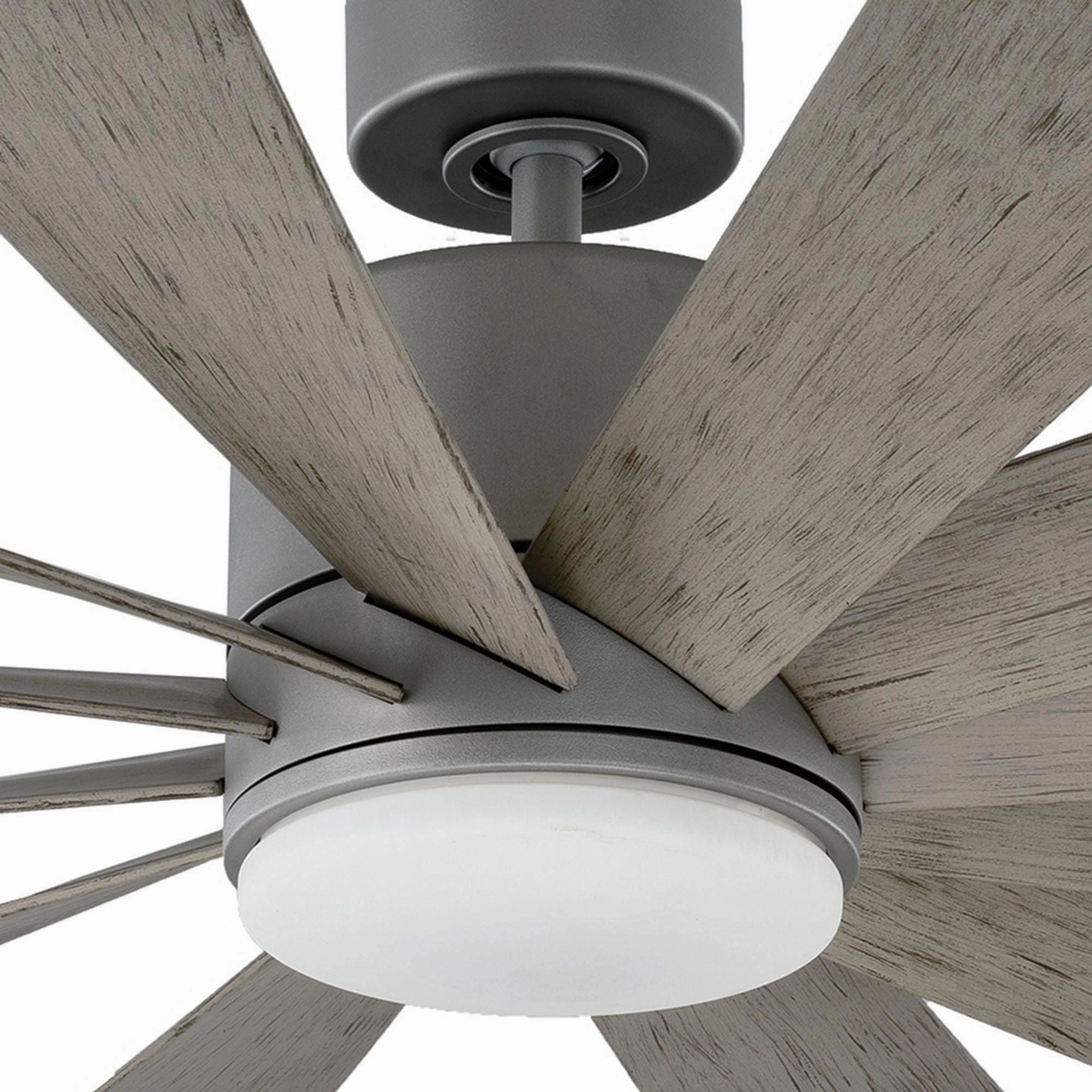 Windflower Indoor/Outdoor 12-Blade 60" Smart Ceiling Fan with LED Light Kit