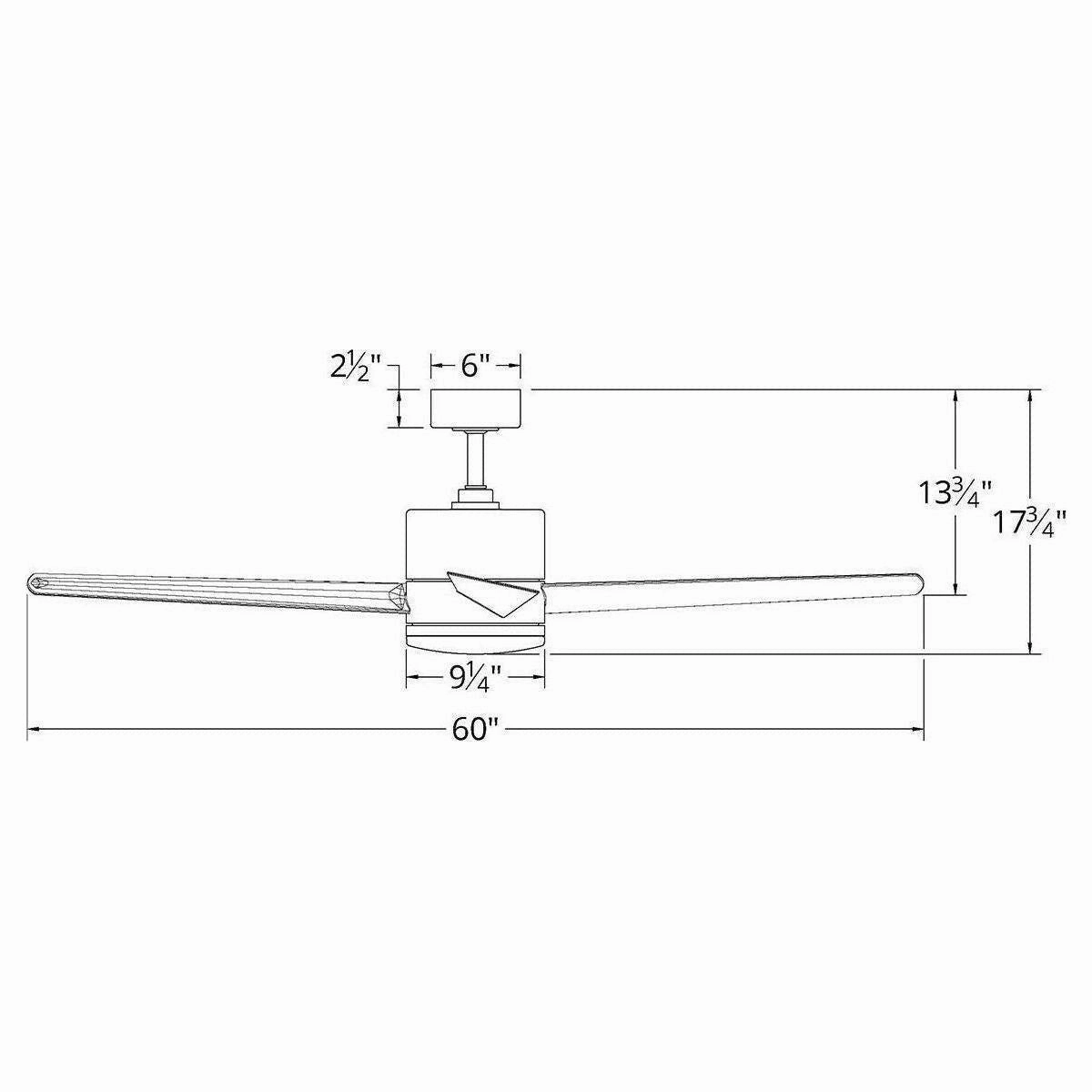 Windflower Indoor/Outdoor 12-Blade 60" Smart Ceiling Fan with LED Light Kit