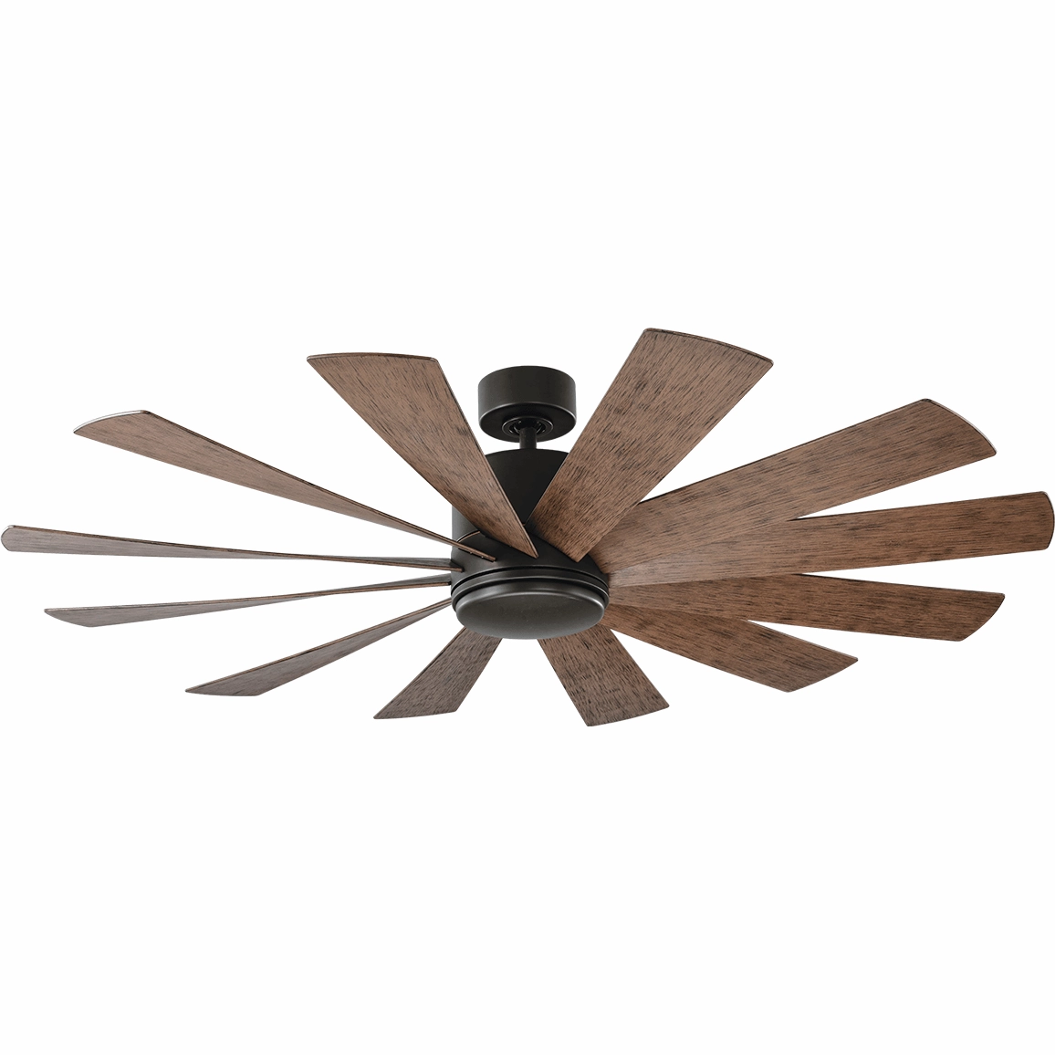 Windflower Indoor/Outdoor 12-Blade 60" Smart Ceiling Fan with LED Light Kit