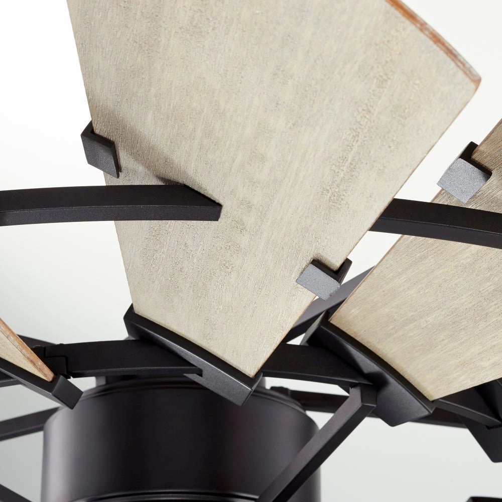 Windmill 60"Ceiling Fan Textured Black