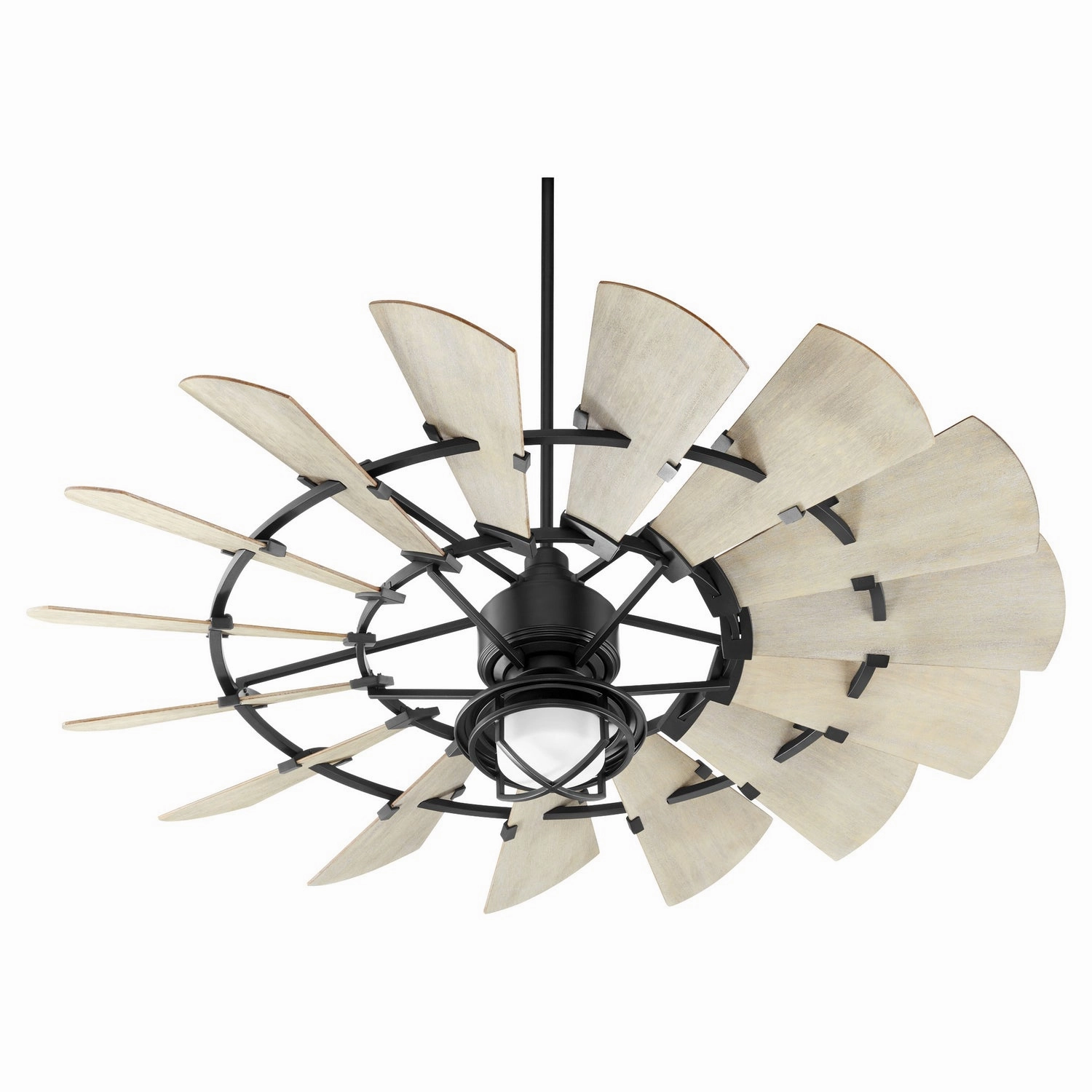 Windmill 60"Ceiling Fan Textured Black