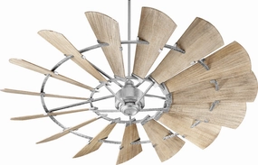Windmill 72"Ceiling Fan Galvanized compact electric fans for small spaces