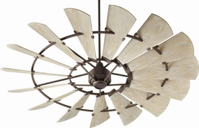 Windmill 72"Patio Fan Oiled Bronze cool breeze fans for quiet operation