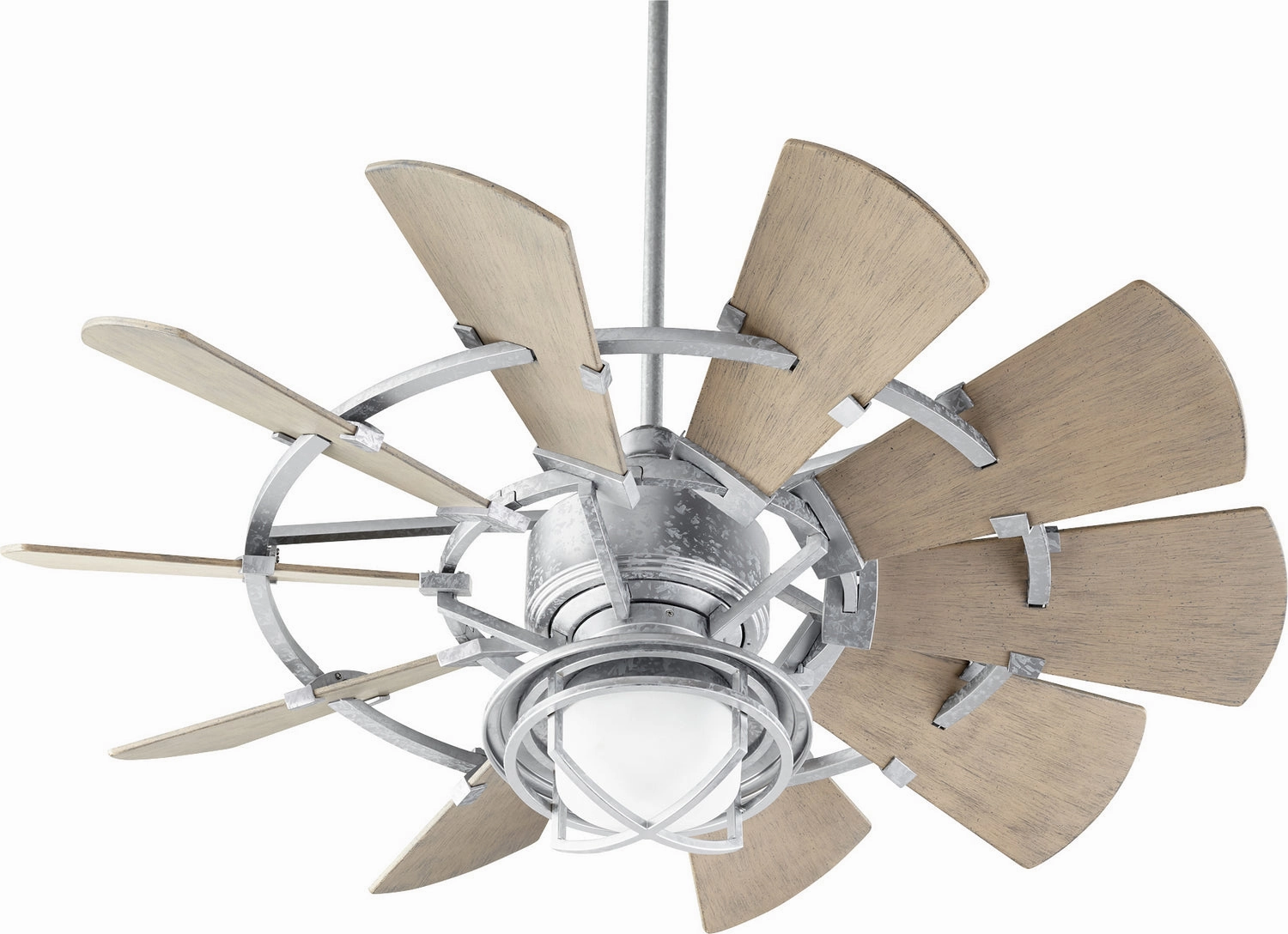 Windmill LED Fan Light Kit Galvanized