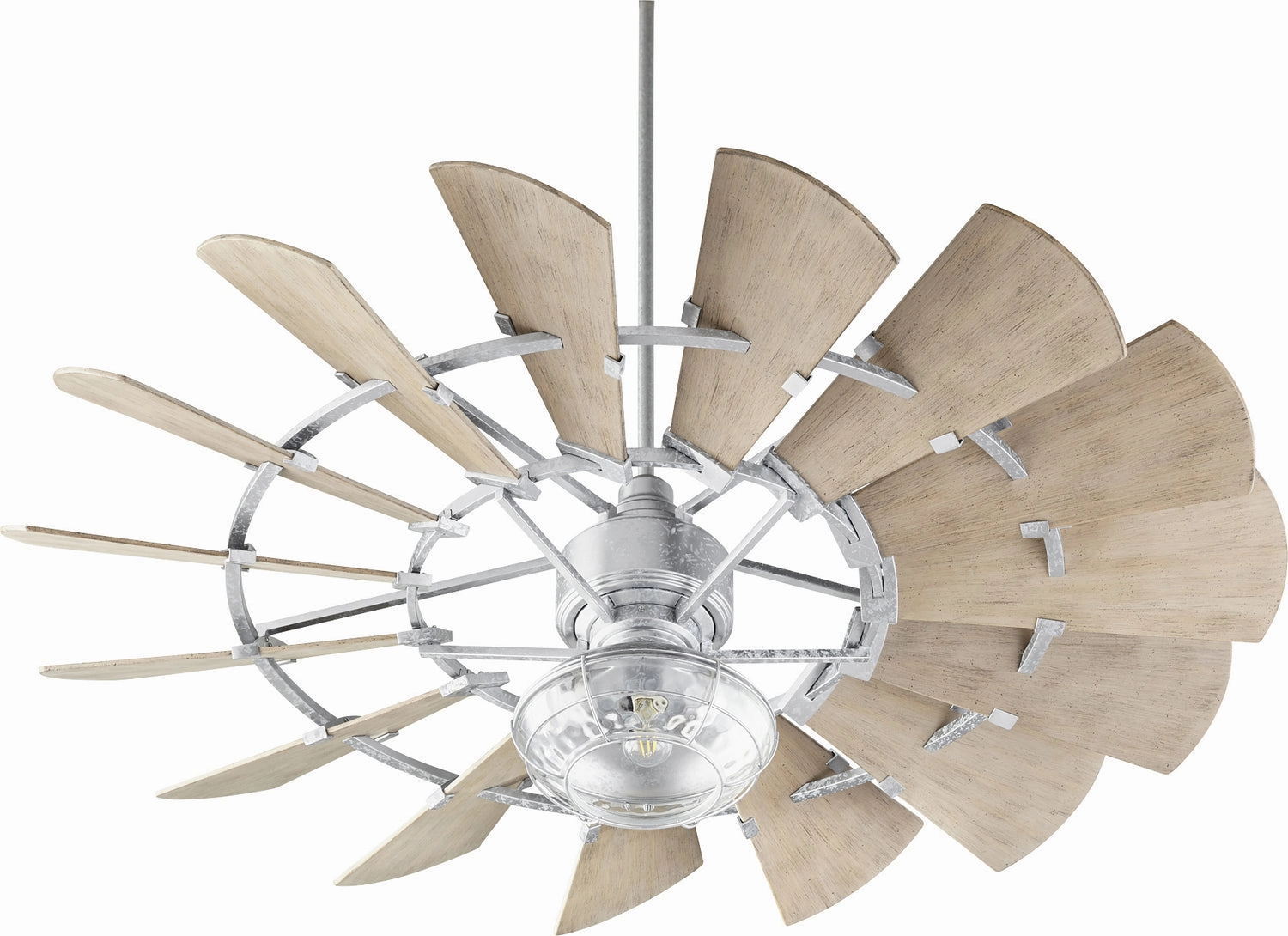 Windmill LED Fan Light Kit Galvanized