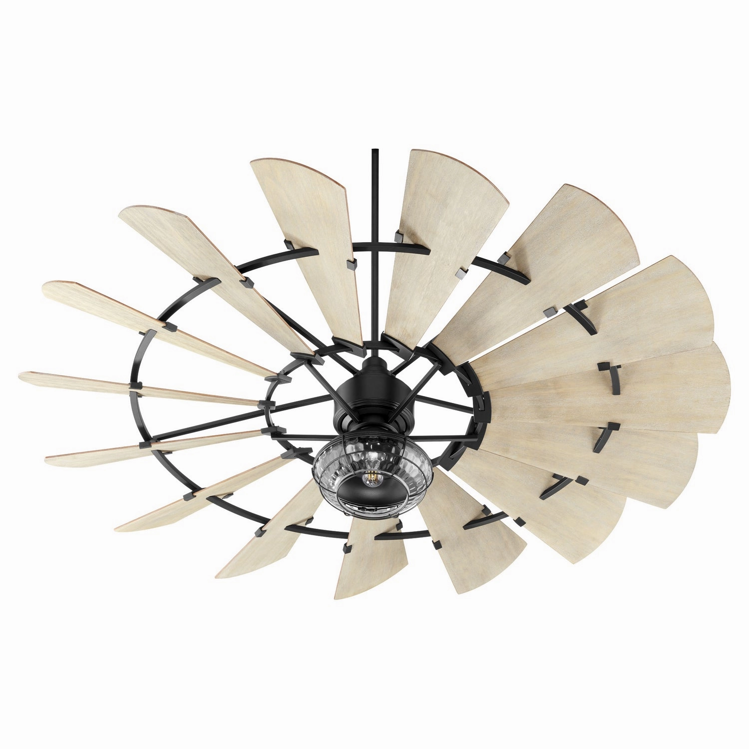Windmill LED Fan Light Kit Textured Black