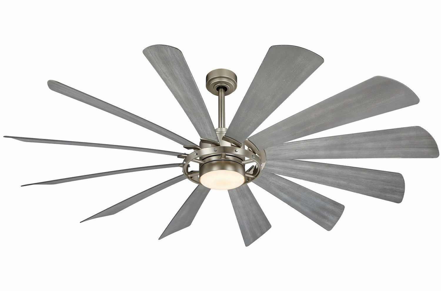 Windmolen 65" Ceiling Fan Brushed Steel