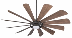 Windmolen 65" Ceiling Fan Oil Rubbed Bronze weatherproof fans for outdoor environments