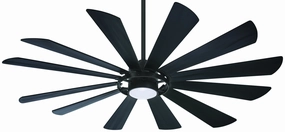 Windmolen 65" Ceiling Fan Textured Coal weatherproof fans for outdoor environments