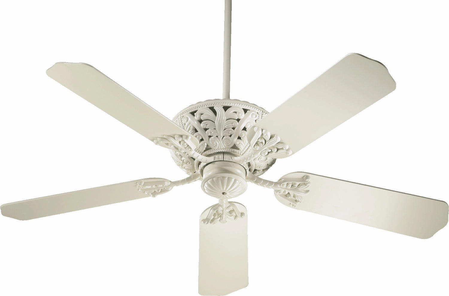 Windsor 52"Ceiling Fan Antique White versatile medium fans for any space