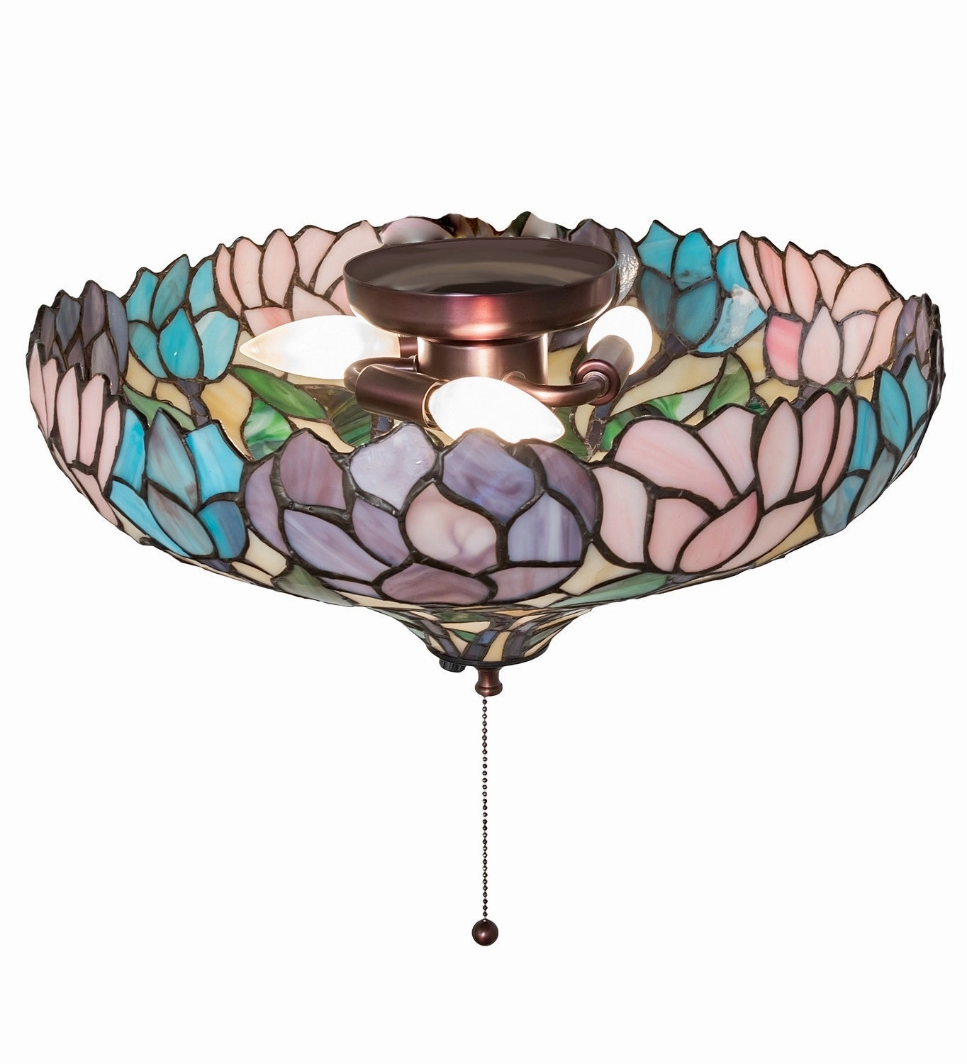 Wisteria Three Light Fan Light Fixture