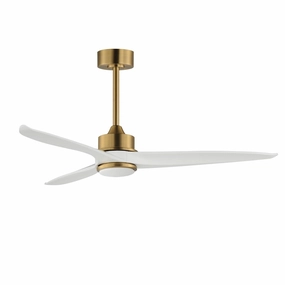 Woodwind 52"Ceiling Fan Natural Aged Brass portable medium fans with handle design