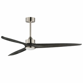Woodwind 80"Ceiling Fan Satin Nickel large electric fans for spacious rooms