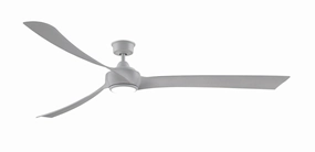 Wrap Custom Motor Matte Whie medium electric fans for multi-room use